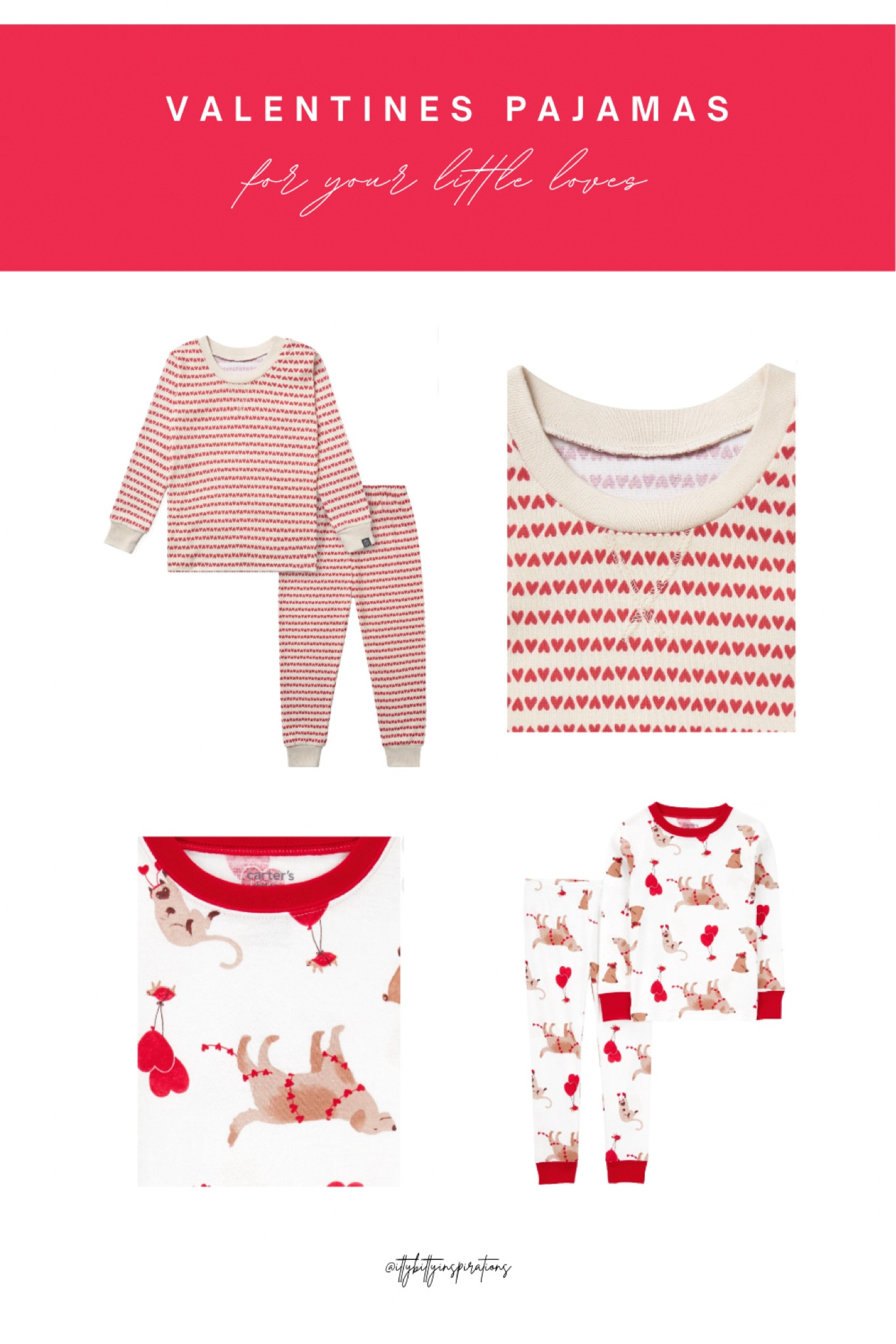 Valentines Day pjs for your littlest loves 🥰 Under $10! 

#LTKGiftGuide #LTKSeasonal #LTKKids