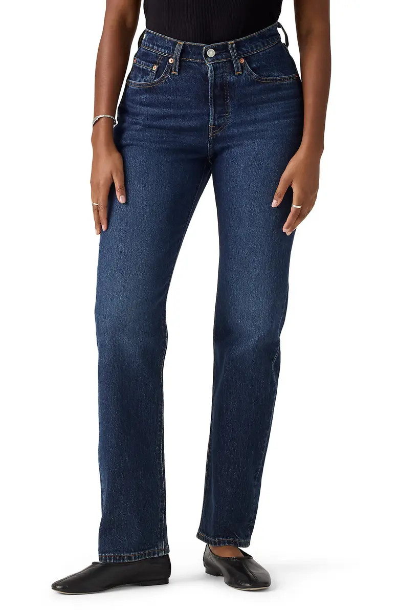 501® Curve High Waist Straight Leg Jeans | Nordstrom Rack