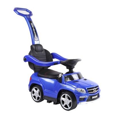 Best Ride On Cars Toddler 4-in-1 Mercedes Push Car Stroller w/ LED Lights | Target