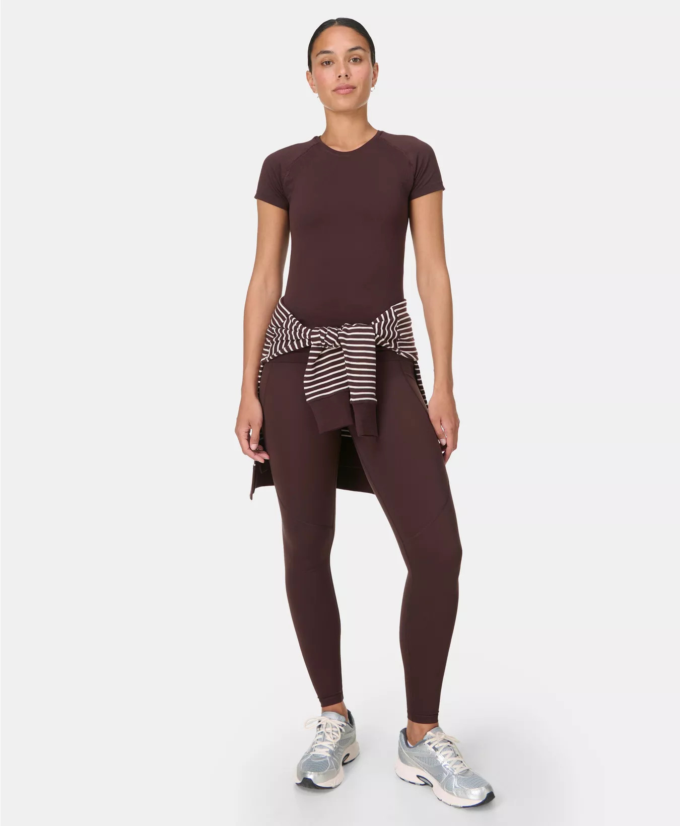 Power Gym Leggings - Sable Brown | Women's Leggings | Sweaty Betty | Sweaty Betty UK