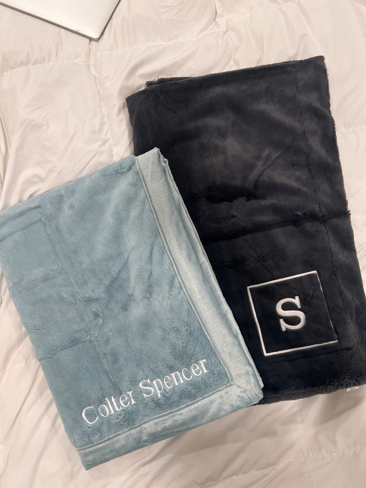 I love these personalized blanket throws and baby blanket for me and Colter. These blankets are the perfect Christmas gift  

#LTKHome #LTKGiftGuide #LTKHoliday