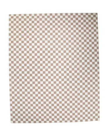 Made In Turkey 8x10 Jute Blend Juno Checkered Area Rug | TJ Maxx