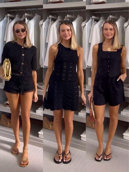 3 New Black H&M Outfits 🖤🤩kinked everything below to shop ⬇️ 

#LTKSaleAlert #LTKStyleTip #LTKTravel