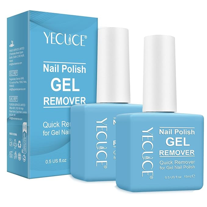 Gel Nail Polish Remover, (2pcs) Gel Polish Remover for Nails, No Need for Foil, Quick & Easy Poli... | Amazon (US)