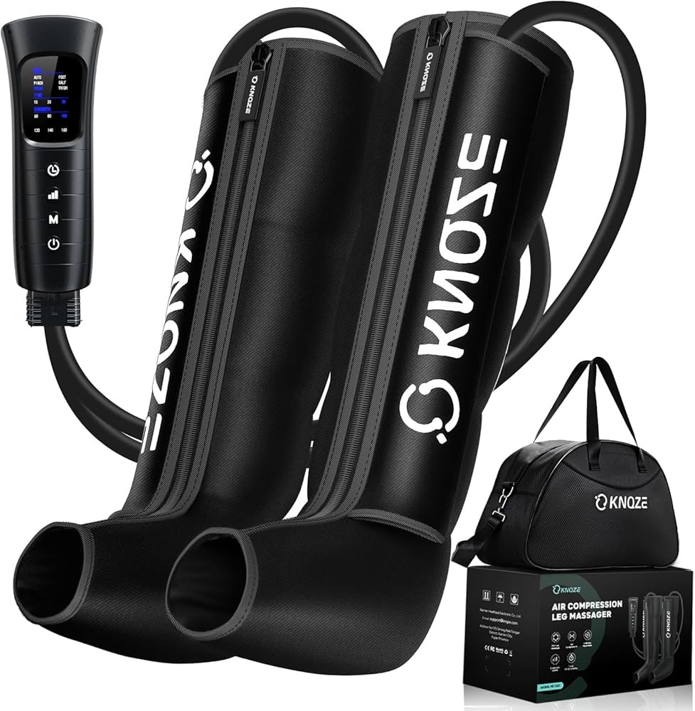 KNQZE Air Compression Recovery System, Foot and Full Leg Recovery Boots with Dynamic Pressure for... | Amazon (US)