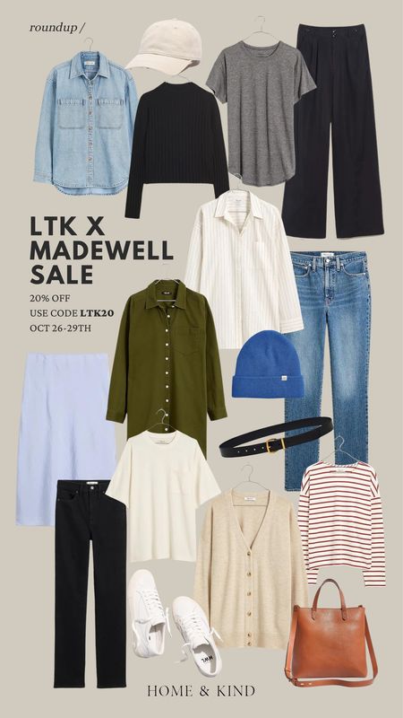 Our top picks from the LTK x Madewell sale. Use code LTK20 for 20% off. 

#LTKxMadewell #LTKsalealert #LTKfindsunder50