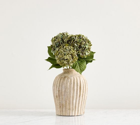 Faux Dusty Green Hydrangea Bundle | Pottery Barn (US)