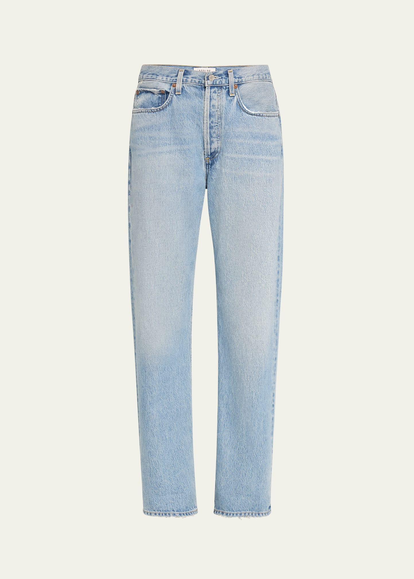 AGOLDE Kelly Straight Jeans | Bergdorf Goodman