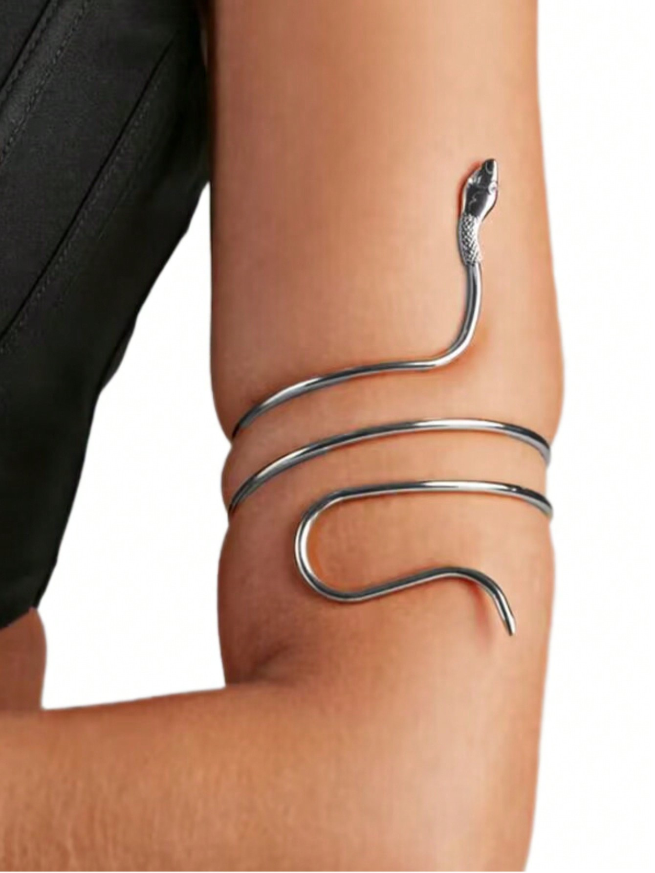 1pc Small Snake Design Armlet & Bangle & Arm Chain & Arm Cuff & Arm Bracelet Metal Decor Arm Orna... | SHEIN