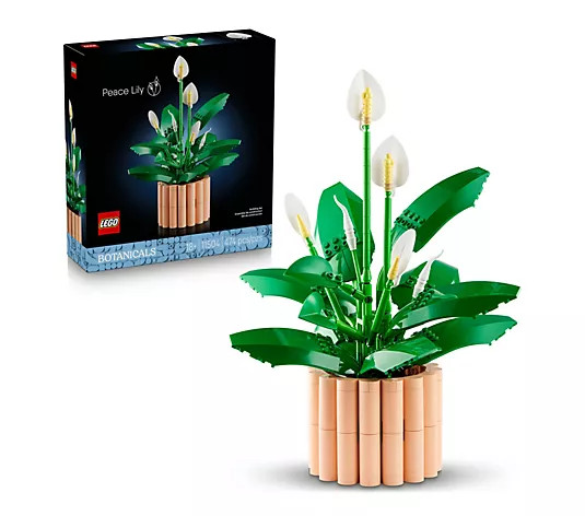 Make Your Selection: LEGO Botanicals Peace Lily Flower Decor 11504 | QVC