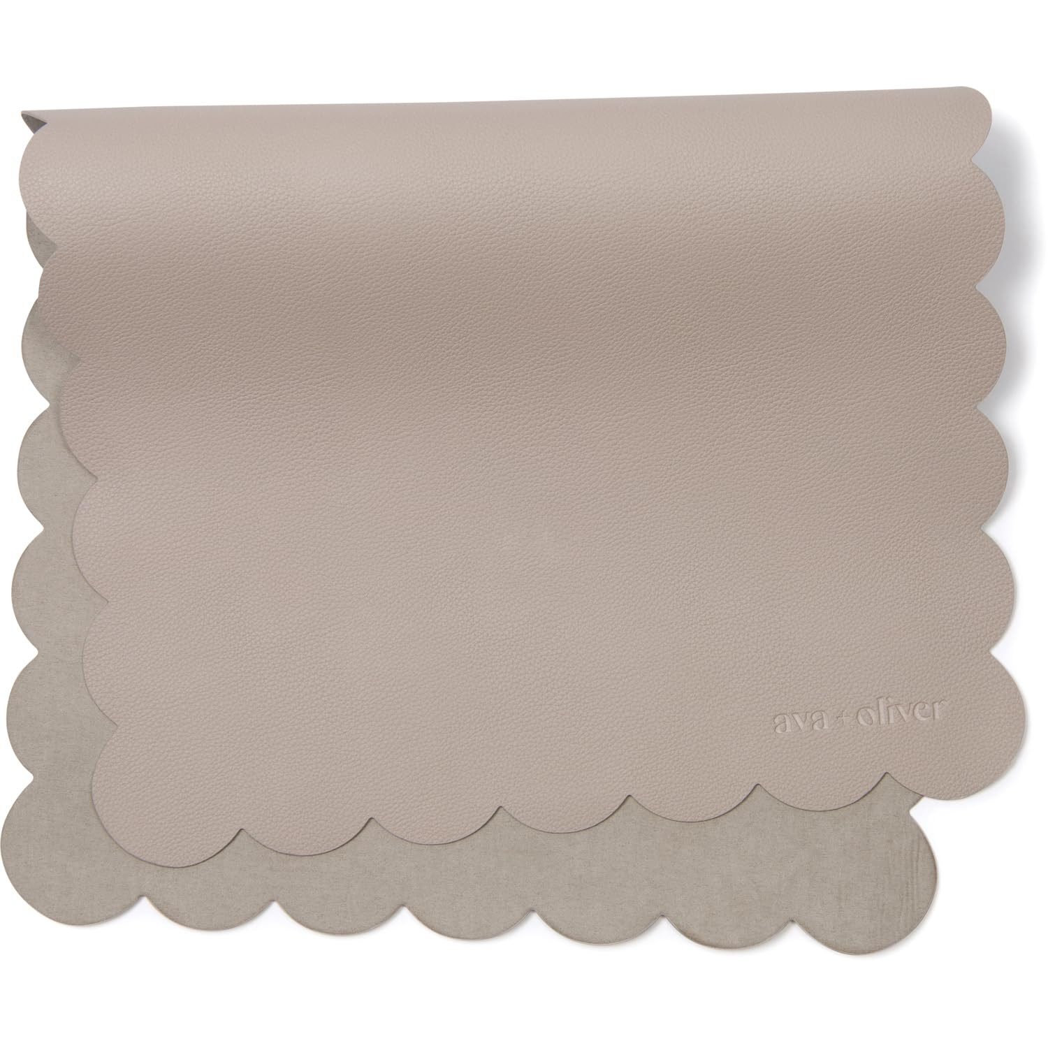 Ava + Oliver Vegan Leather Baby Changing Mat (16 X 30 in) - Multipurpose Wipeable and Portable Di... | Amazon (US)