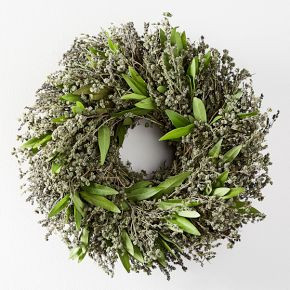 Dried Savory & Marjoram Wreath | West Elm (US)