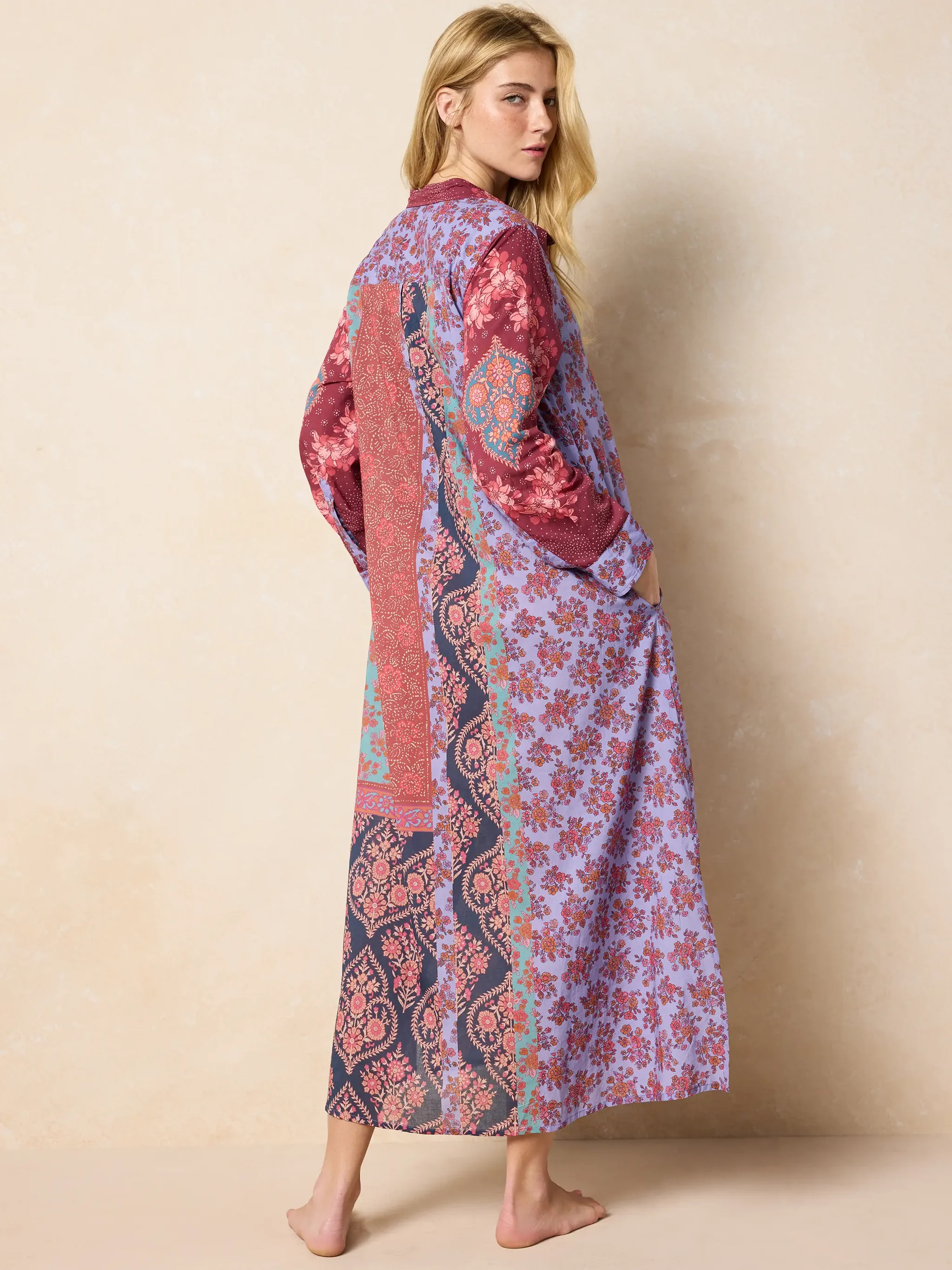 Drew Cotton Gauze Shirt Dress | Natural Life