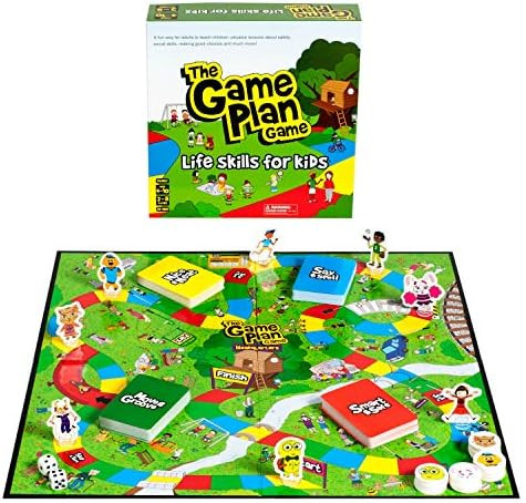 Amazon.com: The Game Plan Game: Life Skills for Kids, Board Game, Kids Card Games Ages 4-10, Fami... | Amazon (US)