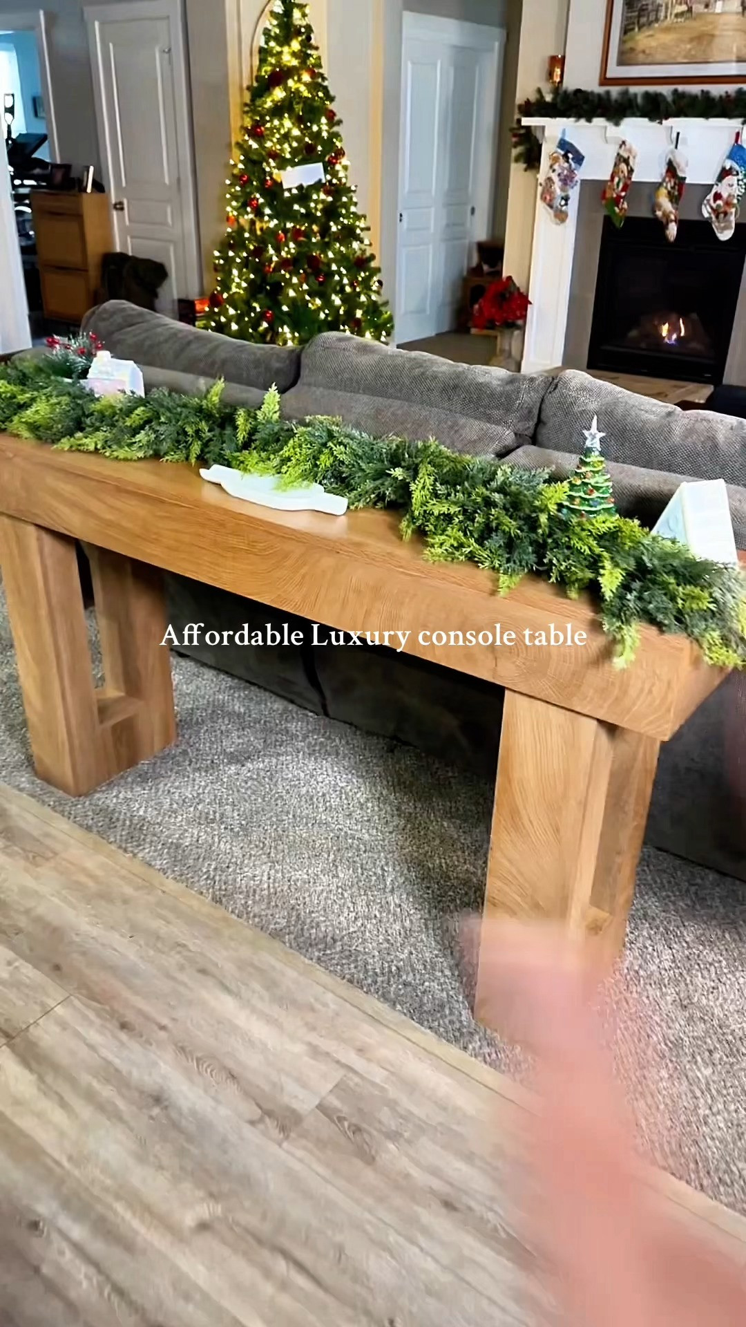 ✨ Expensive furniture that’s actually affordable. I’ve been eyeing a similar console table for so long and this one looks just as good 

 #LTKU #LTKHome #LTKSaleAlert