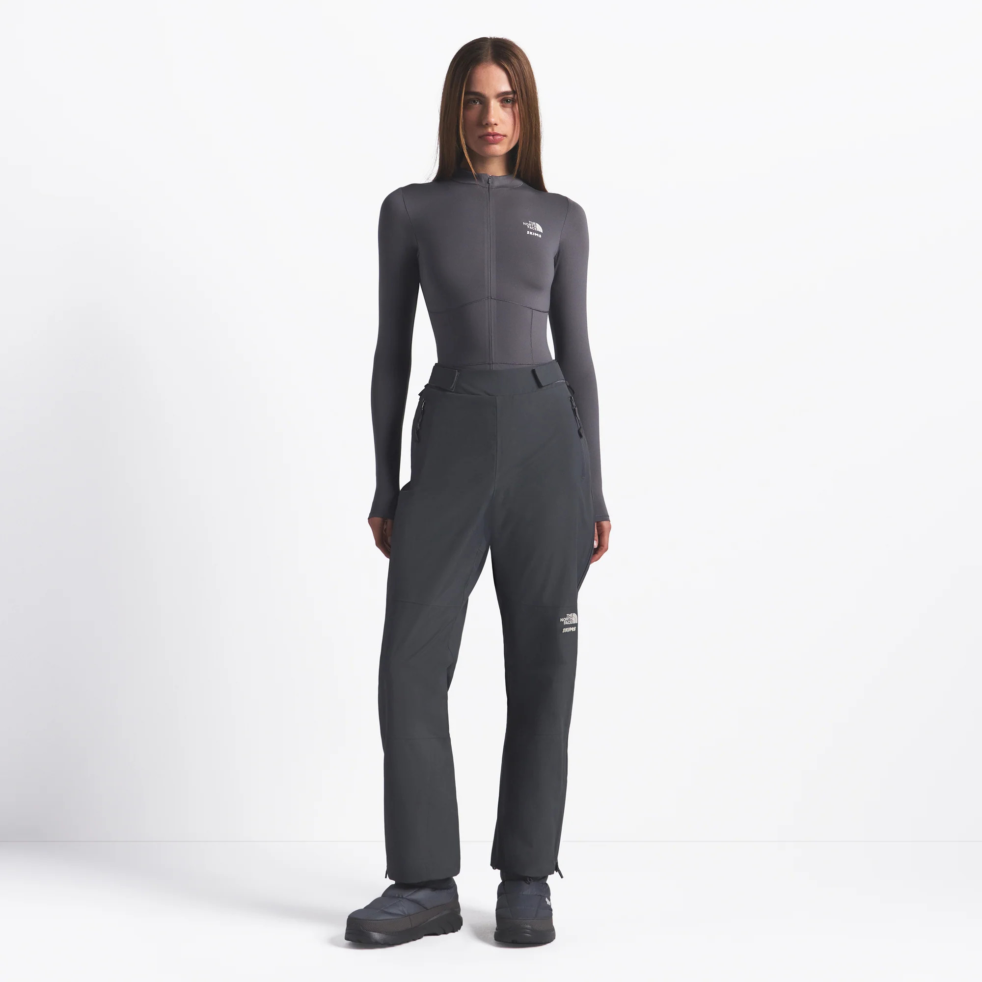 SKIMS Seam Tape Pants | Grey | Small | The North Face X SKIMS | SKIMS (US)