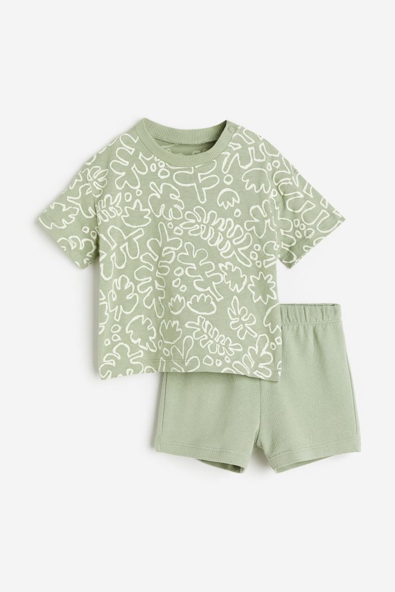 2-piece Cotton Set | H&M (US + CA)