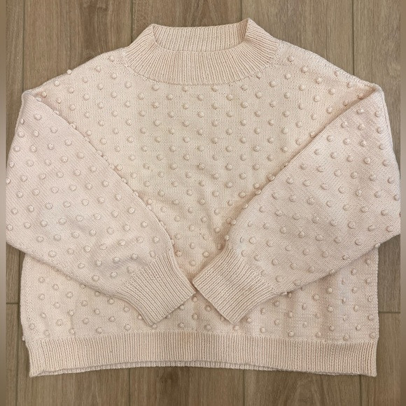 Misha & Puff hand knit bobble sweater | Poshmark