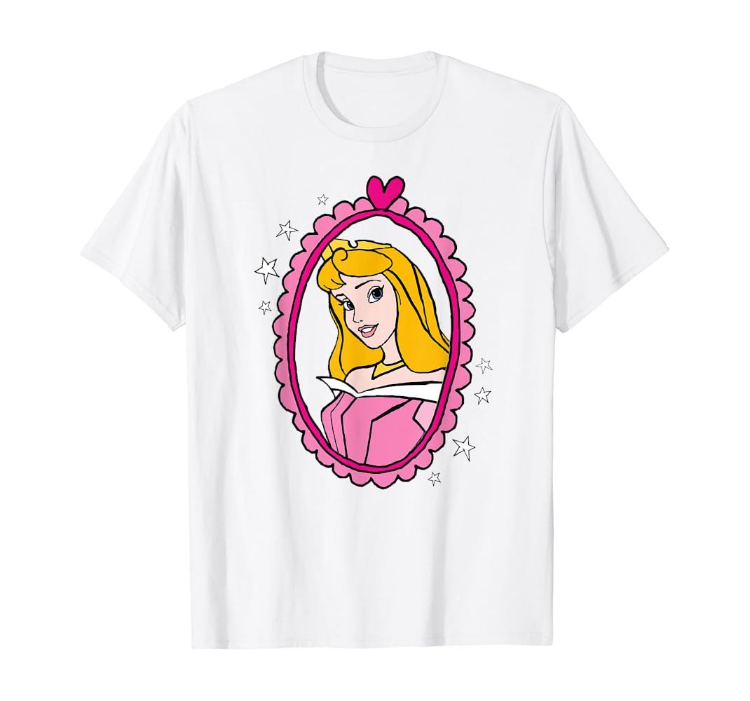 Disney Princess Sleeping Beauty Aurora Portrait T-Shirt T-Shirt | Amazon (US)