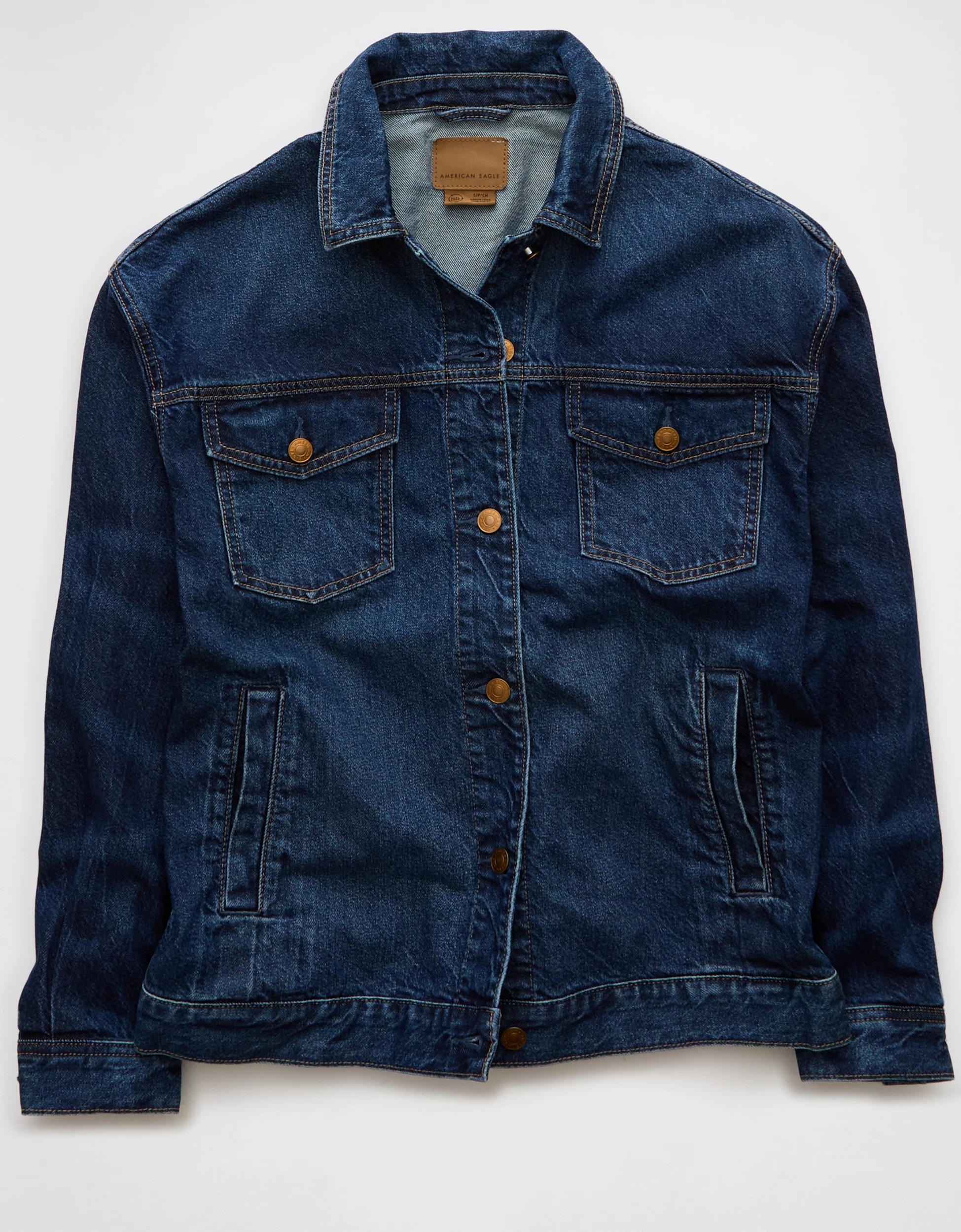 AE Ex-Boyfriend Denim Jacket | American Eagle Outfitters (US & CA)