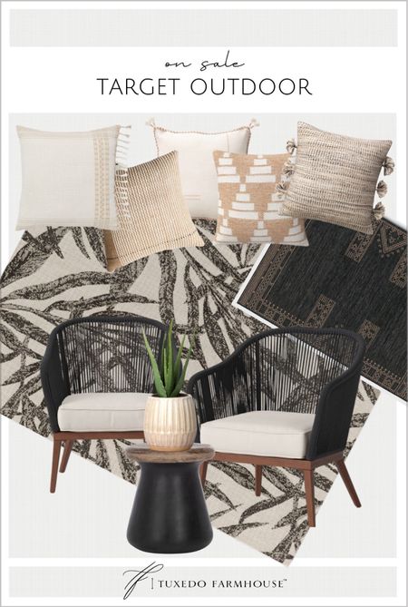 Target outdoor furniture and decor on sale. 

Patio furniture, porch furniture, outdoor rugs, outdoor pillows, outdoor chairs, outdoor tables, outdoor planters, home decor, spring decor  

#LTKSeasonal #LTKsalealert #LTKhome