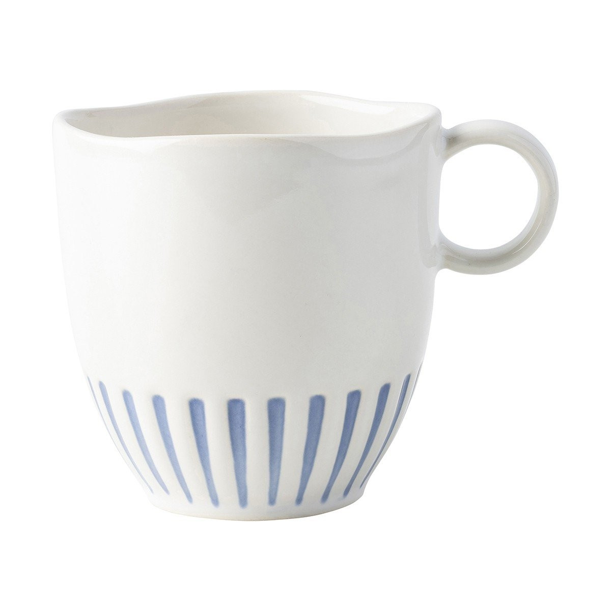 Juliska Sitio Stripe Indigo Mug | Waiting On Martha