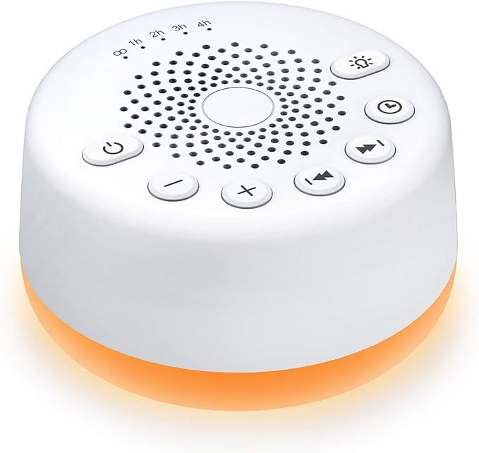 Sound Machine Easysleep White Noise Machine with 25 Soothing Sounds and Night Lights with Memory ... | Amazon (US)