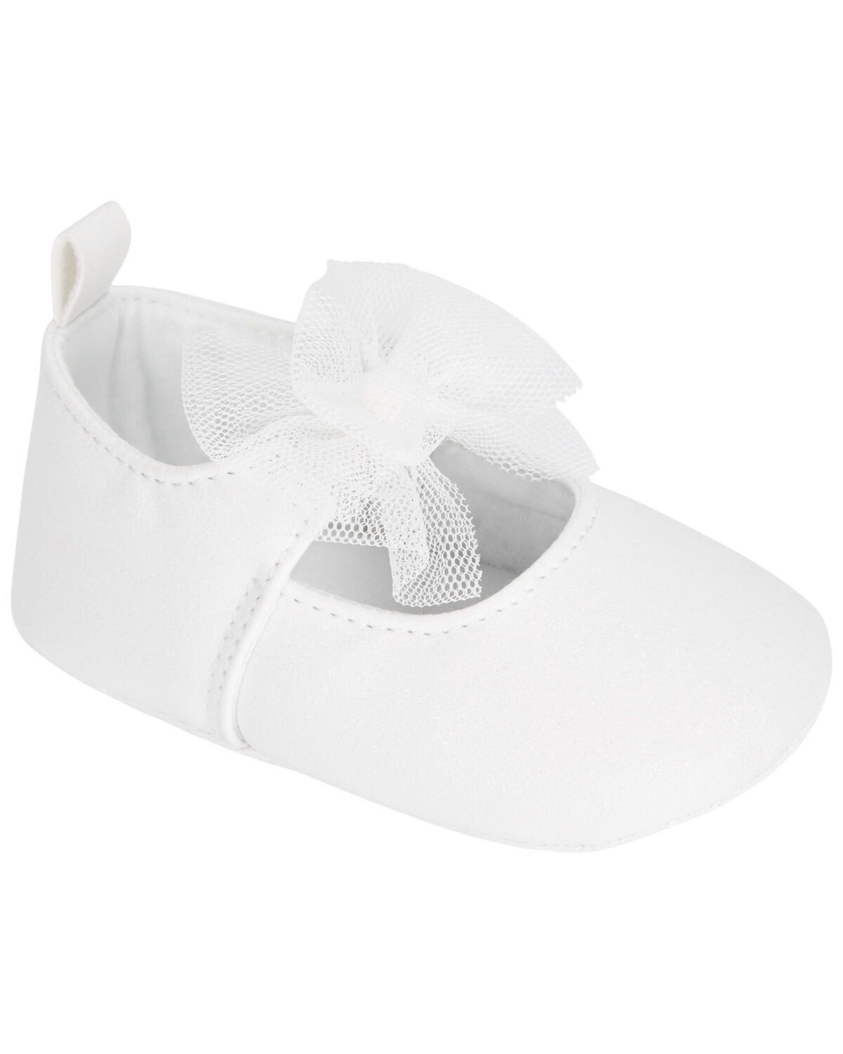 White Baby Mary Jane Dress Shoes | carters.com | Carter's