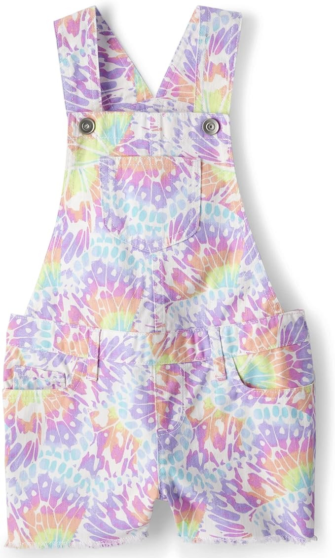 The Children's Place Girls Denim Shortall Overalls | Amazon (US)
