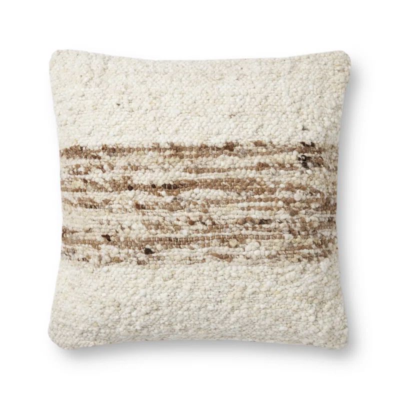 Amber Lewis x Loloi Marie Ivory / Camel Pillow | Wayfair North America