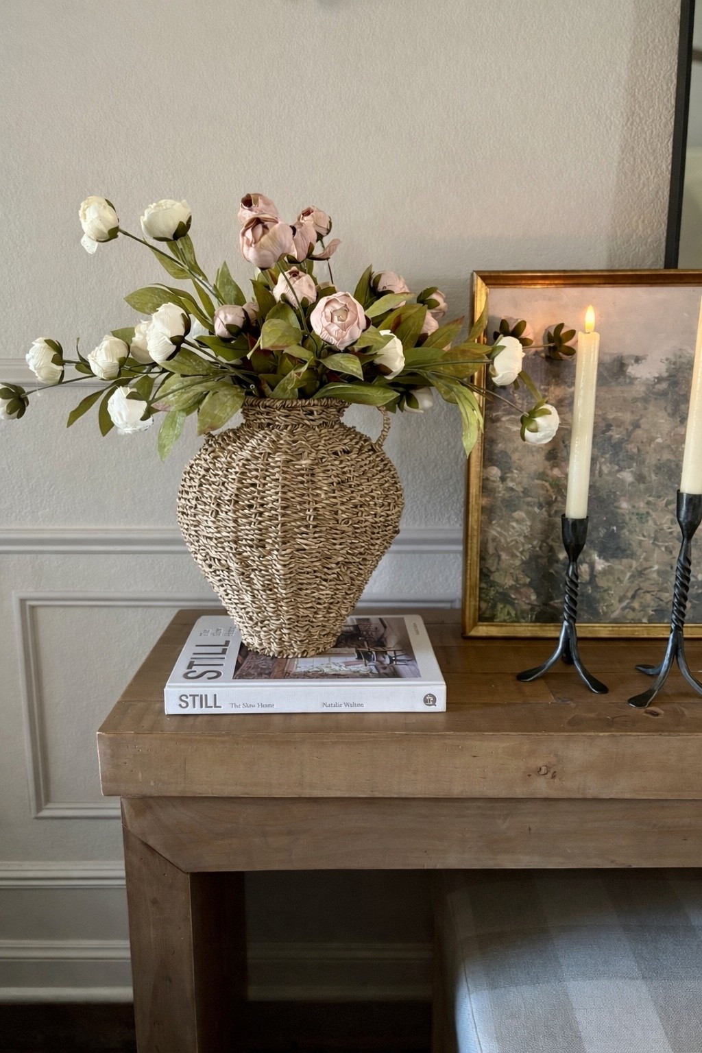 My favorite peonies flowers!  I have 10 cream and tan (really a blush pink in person) shown here! 

#LTKHome #LTKFindsUnder50 #LTKSeasonal