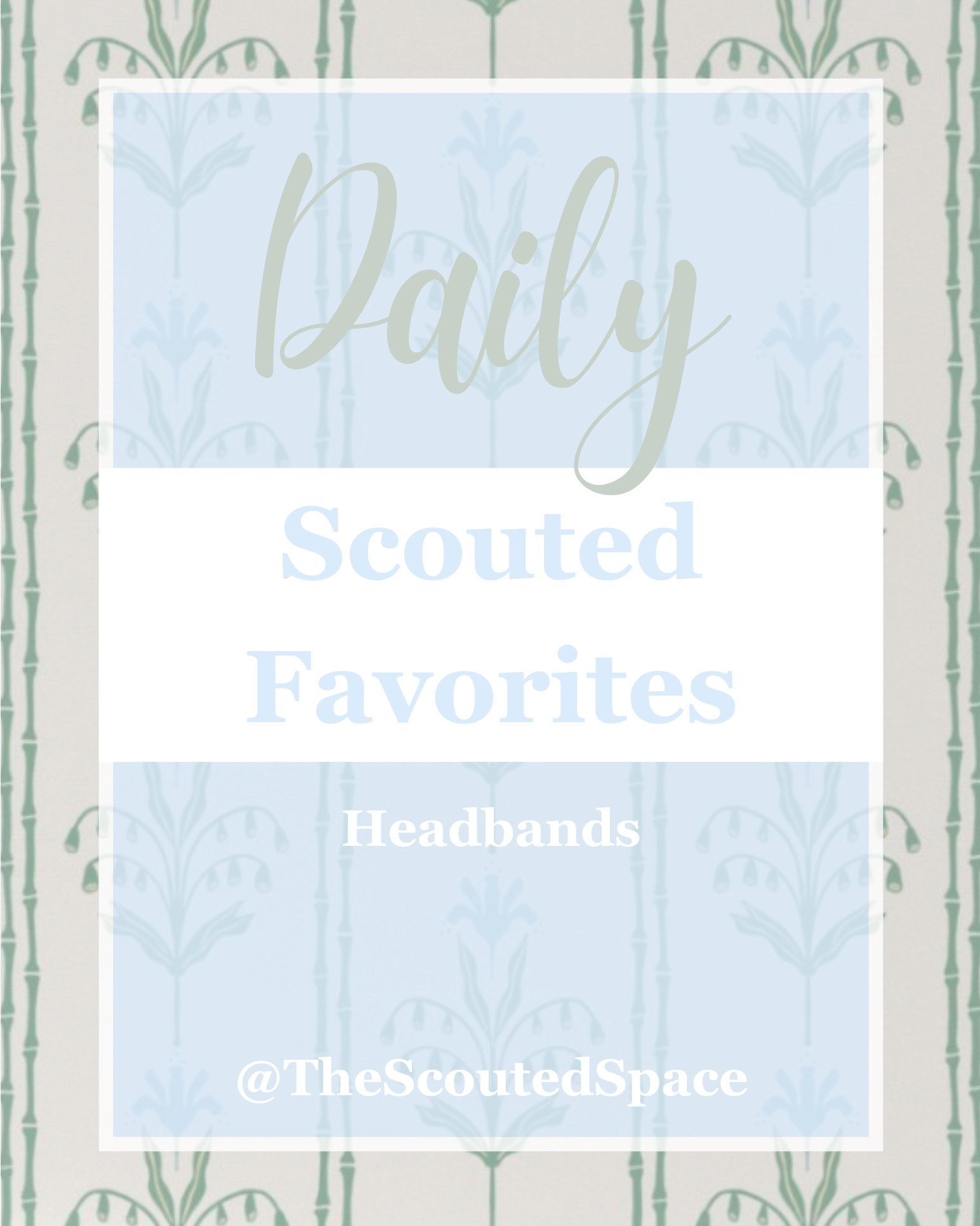 Headbands!

I would consider a headband to be a staple accessory. Whether you are in need of a headband due to a bad hair day or perhaps it adds the perfect touch to your outfit, you’ll find some headband inspo within this post!

#LTKStyleTip #LTKFindsUnder50 #LTKFindsUnder100