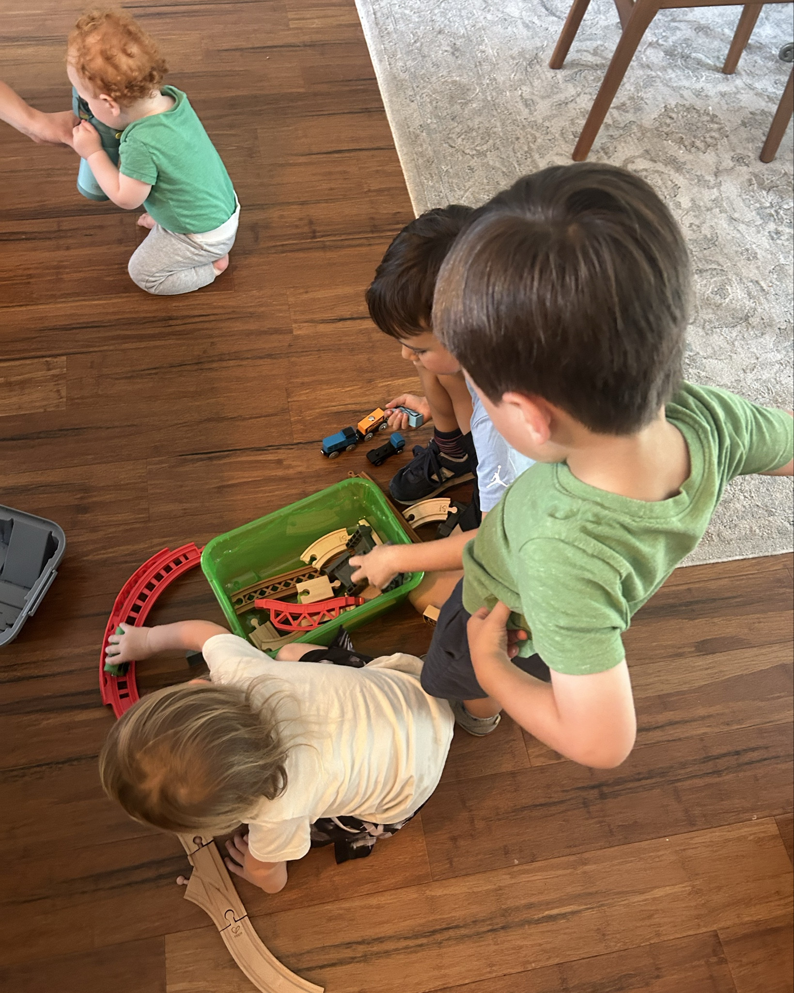 TRAIN SET WITH BOX AS PART OF THE TOY 

#LTKFamily #LTKGiftGuide #LTKKids
