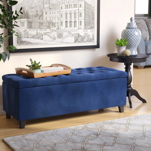 Darius Upholstered Flip top Storage Bench | Wayfair North America