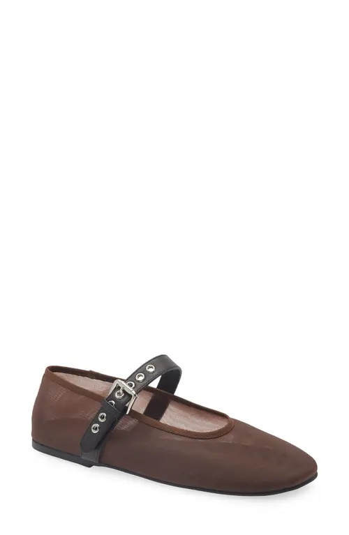 Tony Bianco Mimzy Mary Jane Flat in Chocolate Netta at Nordstrom, Size 9.5 | Nordstrom