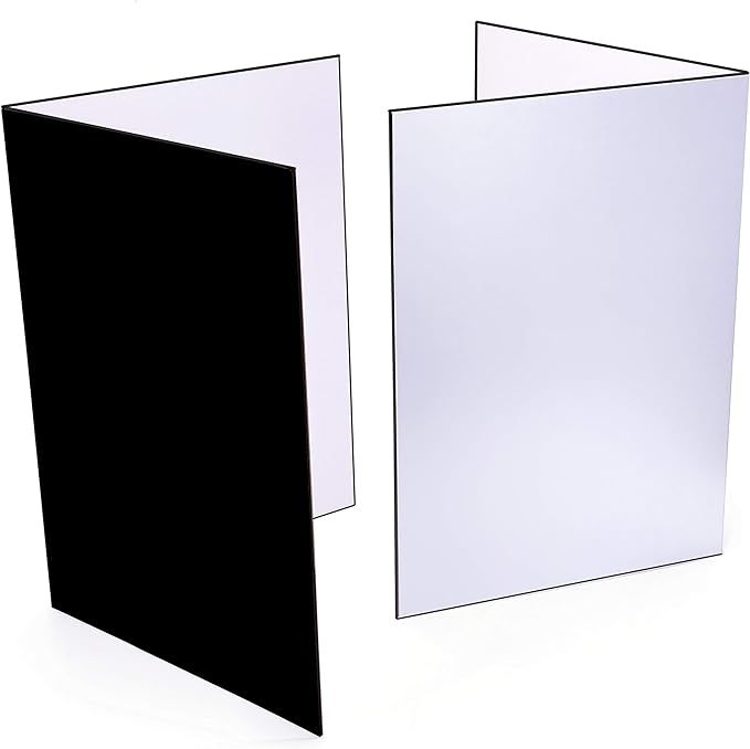 (2 Pcs) Light Reflector 3 in 1 Photography Reflector Cardboard, A4 (12x8 Inch) Size Folding Light... | Amazon (US)