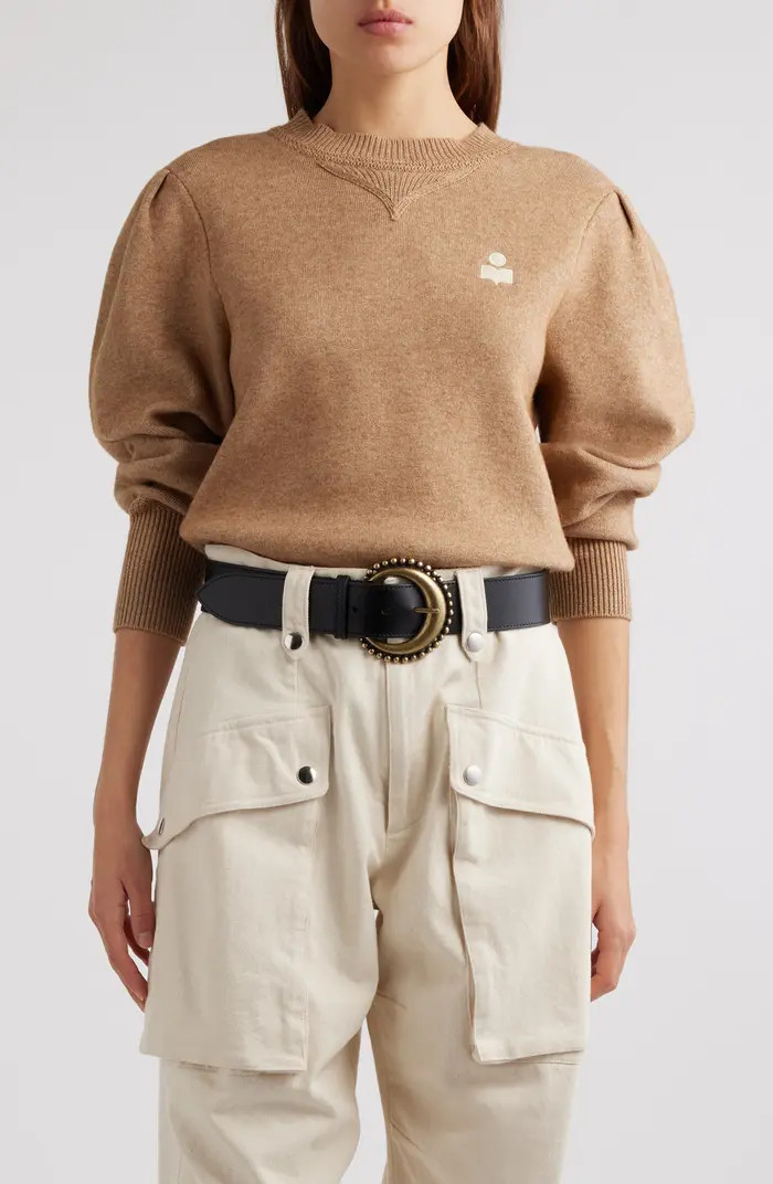 Isabel Marant Étoile Kelaya Balloon Sleeve Sweater | Nordstrom | Nordstrom