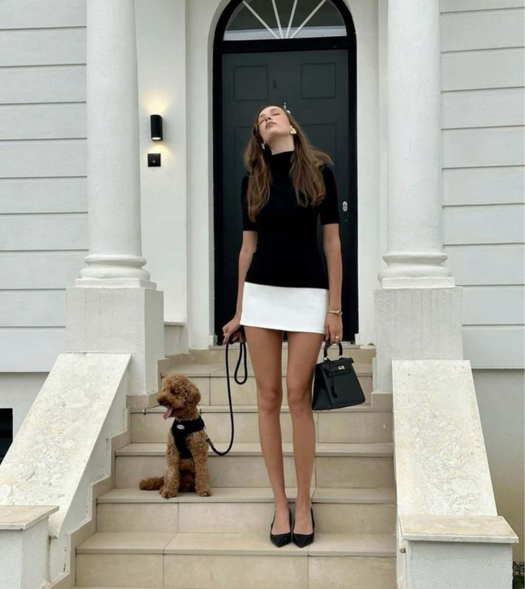 Black tee with white mini skirt. Neutral outfit. Black and white outfit. Transitional wardrobe. Back to school clothes. Fall girl aesthetic. Summer fits. Winter outfits cold. Old money outfit. Outfit ideas. Fashion inspo outfits. Modest outfit Fall outfits. Discover style ideas. School outfits. Work outfits. Travel outfit. Jeans outfit. Gameday outfit. Europe outfit. Night out outfit. Streetwear fashion. Easy office outfits. Beach outfit

#LTKTravel #LTKSeasonal #LTKHoliday