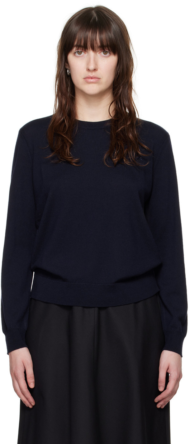 A.P.C. Navy Philo Sweater | SSENSE