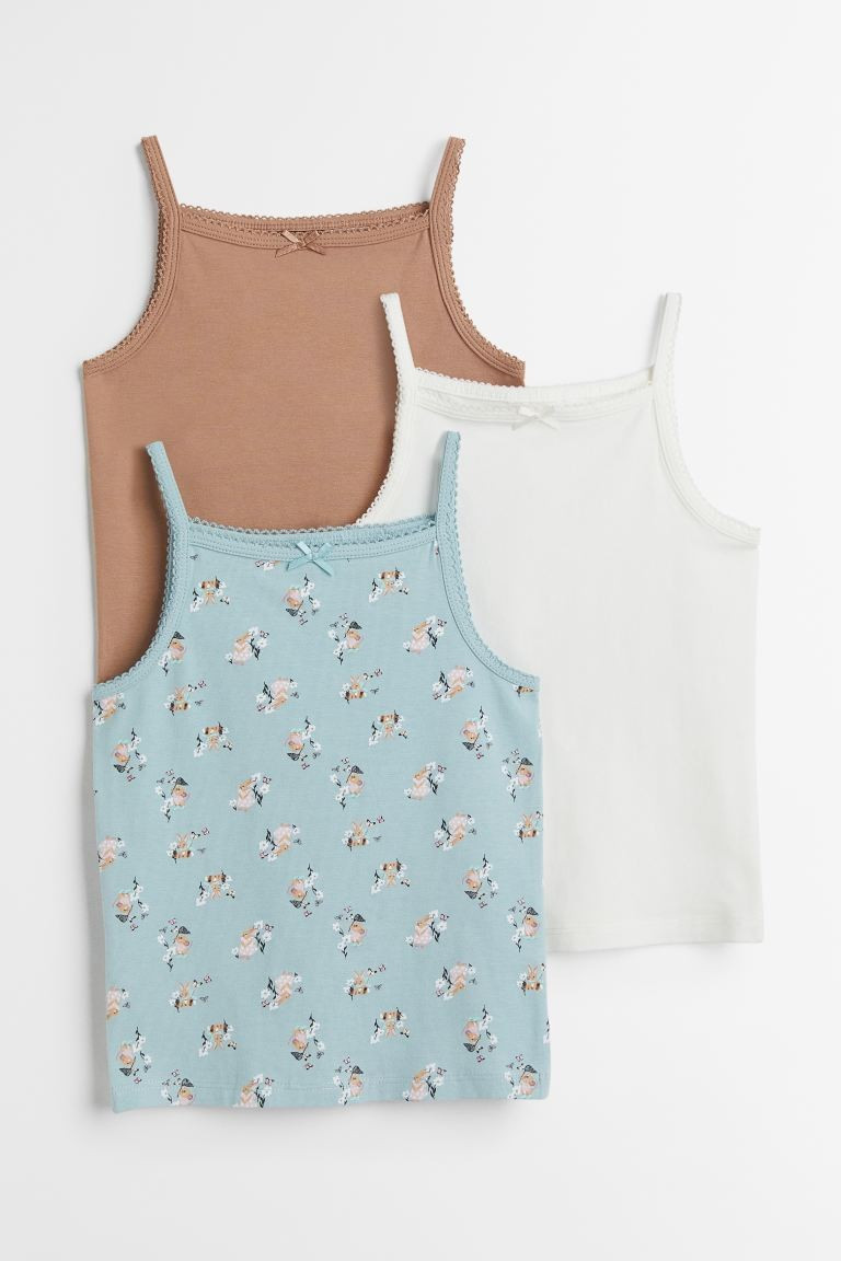 3-pack Jersey Tank Tops | H&M (US + CA)
