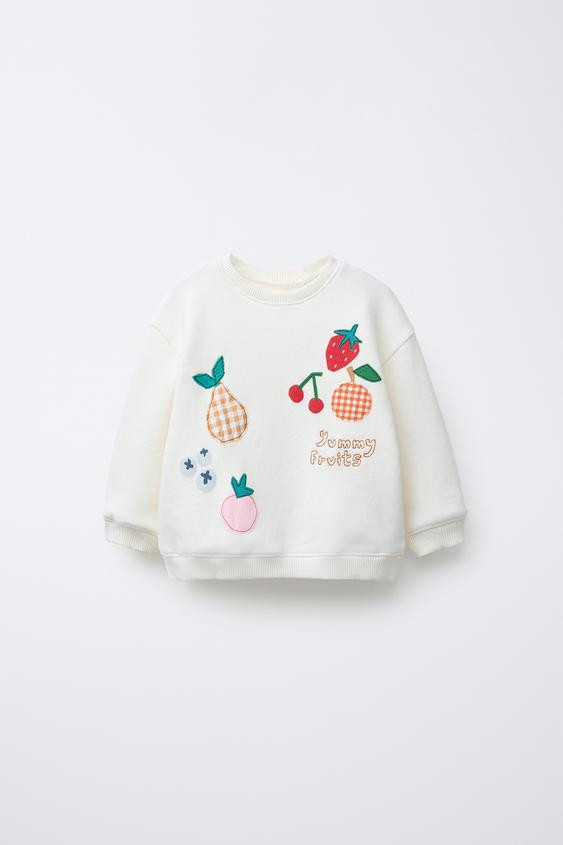 FRUIT PATCH SWEATSHIRT | Zara US