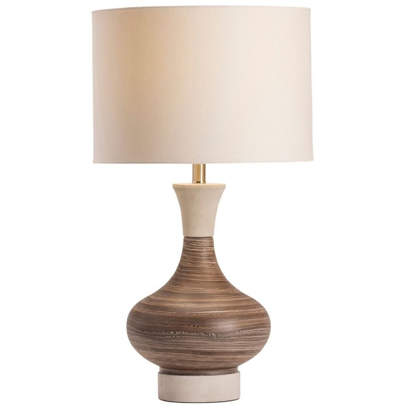 Watson Table Lamp Ceramic Black 16x16x28.75" Transitional Style - Walmart.com | Walmart (US)