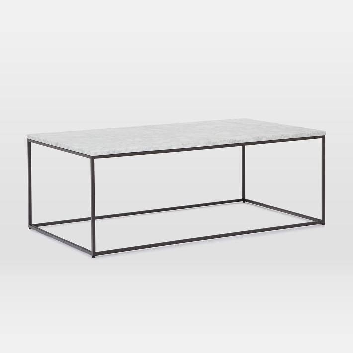 Streamline Rectangle Coffee Table (44"–52") | West Elm (US)