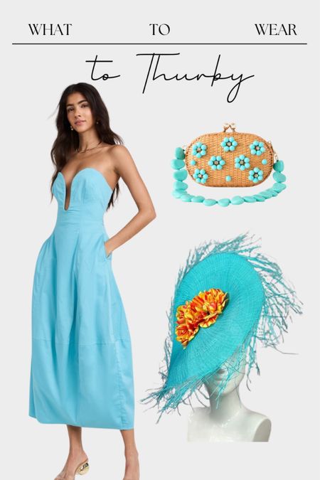 Kentucky derby outfit idea! I adore this Cult Gaia dress-- the cut and color is everything. Pair it with a fun hat & clutch! 

Currently on sale at Shopbop. Hat is Magnolia Millinery! 

#LTKstyletip #LTKsalealert #LTKSeasonal