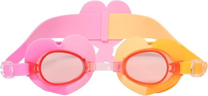 Sunnylife Swimming Goggles, UV-Protected Anti-Fog Lenses, Adjustable Silicone Strap, Poppy the Pe... | Amazon (US)