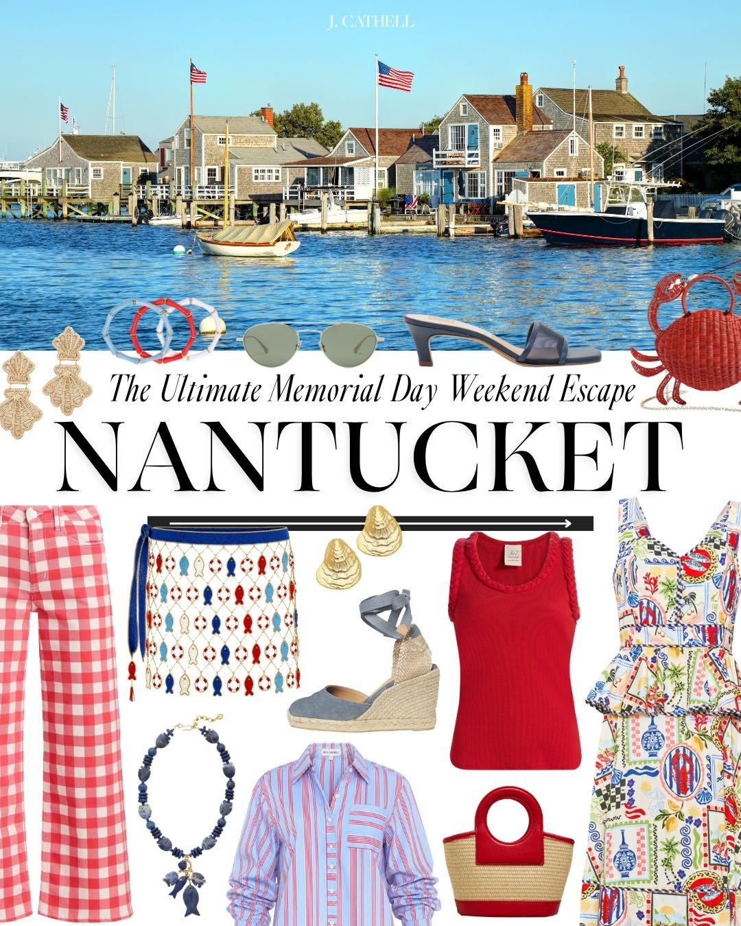 Nantucket for Memorial Day weekend 🤍⚓️

There’s just something about this island—the cobblestone streets, the roses climbing the cottages, the sailboats in the harbor, and that first real feeling of summer in the air. Memorial Day weekend on Nantucket feels magical before the crowds fully arrive.

Sharing everything worth packing for the long weekend—from coastal dinners to bike rides through Sconset and slow mornings by the water. Save this for summer travel inspo and tap to shop the looks. ☀️ 

 #LTKSeasonal #LTKOver40 #LTKTravel