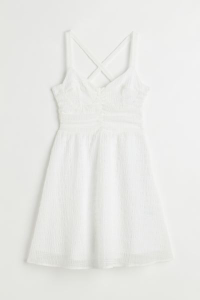 Kleid mit Schnürung im Rücken | H&M (DE, AT, CH, NL, FI)