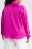 Vince Camuto Long Sleeve Button-Down Shirt in Classic Navy at Nordstrom Rack, Size 1X | Nordstrom Rack