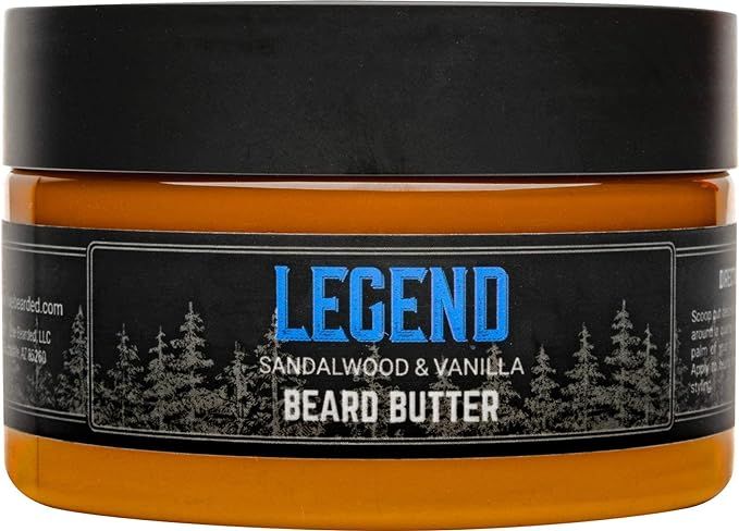 Live Bearded: Beard Butter, Made in USA - Legend, 3oz - Beard Leave in Conditioner- Beard Care to... | Amazon (US)
