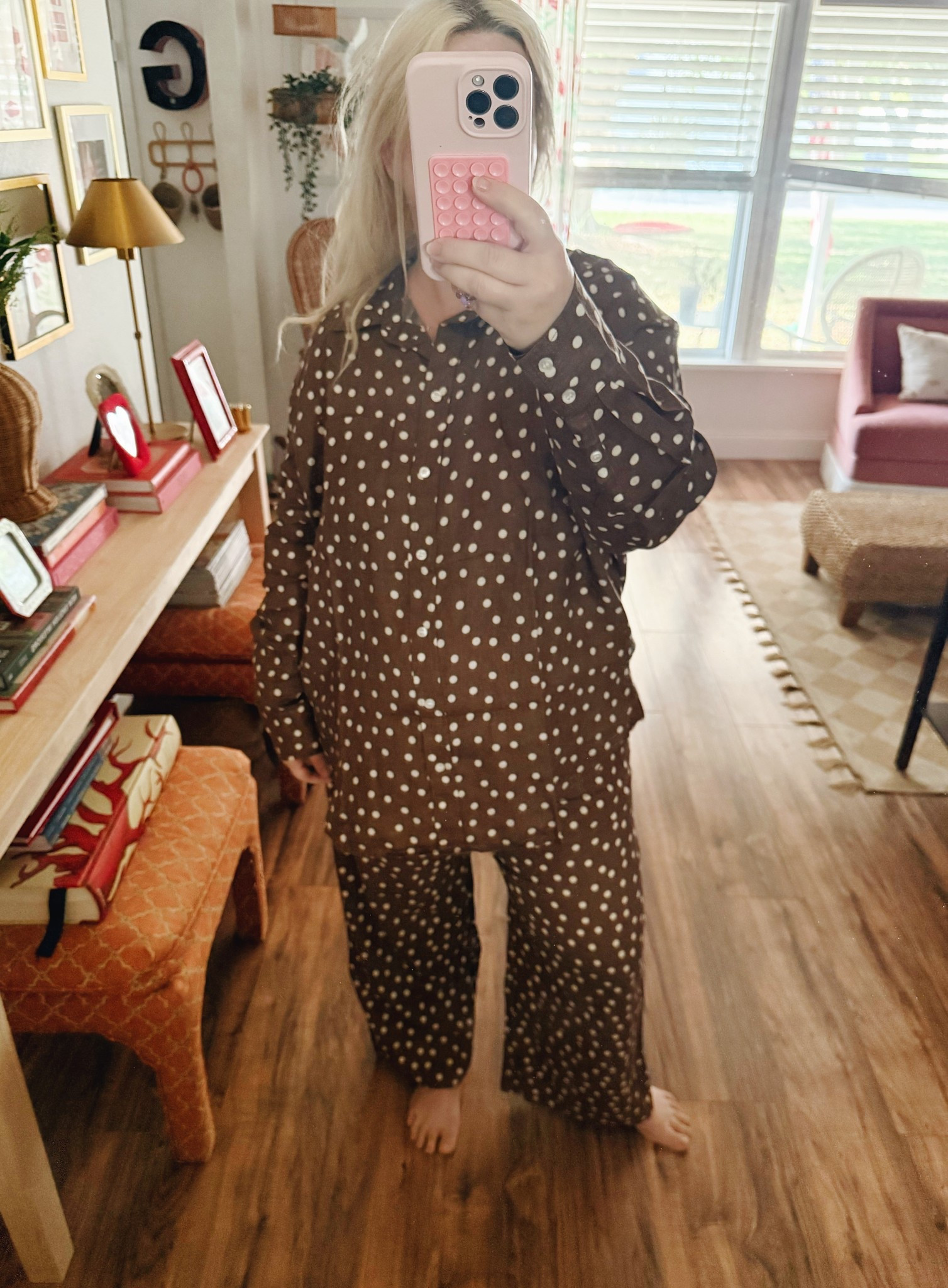 Polka dot set 

#LTKmomlife #LTKootd #LTKPetite